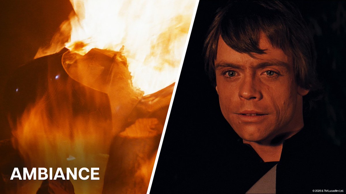 JediNewsNetwork's tweet photo. Darth Vader's Funeral Pyre | 10-Hour Star Wars Halloween Fireside - https://t.co/ZpTtA9wa47 #StarWars #ReturnOfTheJedi #LukeSkywalker #DarthVader #FuneralPyre @StarWars https://t.co/GDNNX8ureT