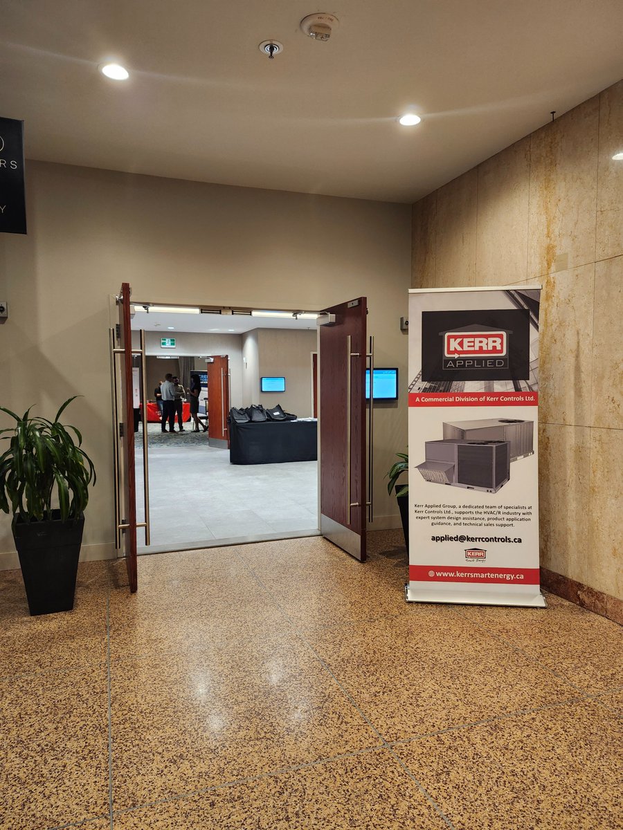 KerrSmartEnergy's tweet photo. This week we hosted our first Kerr Applied Connections event. We’re thrilled to have brought together a diverse group of professionals from the commercial HVAC industry to learn from the Kerr Applied team, our vendors, and each other.

Thank you to all our sponsors. https://t.co/zDVBuMW7Ug