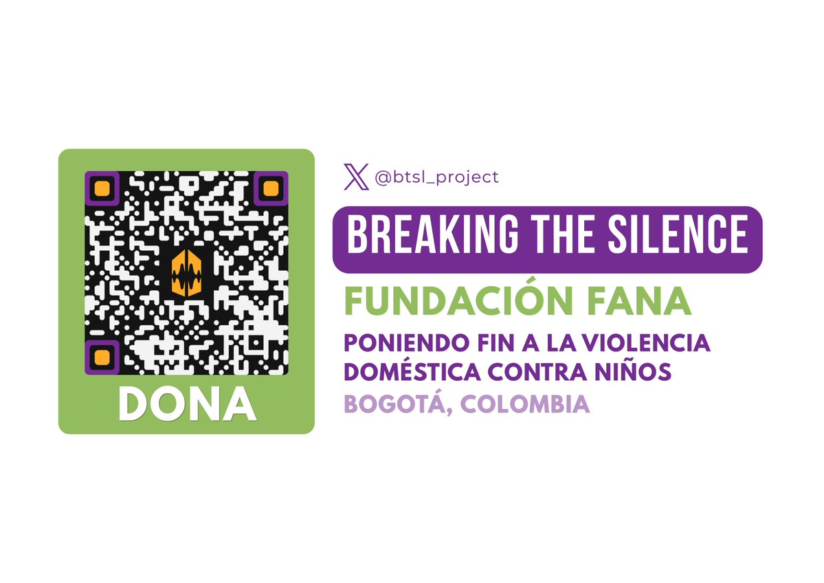 btsl_project's tweet photo. Estas son tarjetas con códigos QR con un link directo a la página de donaciones de FANA! Estas tarjetas se pueden incluir junto con otros freebies repartas!
#BREAKINGTHESILENCE
#BTS_LATAM
#ARIRANG_LATAM
#BTS_BOGOTA
#BTS_COLOMBIA
#BTS_WORLDTOUR_ARİRANG_BOGOTA https://t.co/YQYsosGk7q