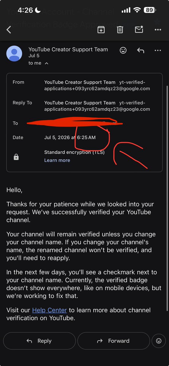marioplayytime1's tweet photo. Dear @TeamYouTube,

It is October 2nd. 

That’s 89 days since my 100k+ subscriber channel (smbgtoff) was deleted by a bot on July 5th—and the reality of being a creator on this platform has never been clearer.

To get an automated error fixed on YouTube, you shouldn't need a viral tweet with 50,000 retweets. 

Justice shouldn't be reserved exclusively for creators who manage to generate public embarrassment on X.

Look at what happened to my channel:

1. Built a 100k subscriber community over years using 100% original VR skits.

2. Awarded an official Verification Badge by YouTube's team.

3. 3 hours later, an automated bot flagged and nuked the account for "Spam."

4. My appeal was rejected in under 3 minutes by the exact same bot.

Since July 5th, I have submitted appeals, filed formal DSA dispute paperwork, and reached out through every official channel available.

 The result? Total silence, automated template replies, and closed doors.

Meanwhile, we see the exact same pattern play out every week: standard creators get stuck in an endless bot loop for months with zero human review, while the few who manage to blow up on X get their channels restored in 24 hours by a real specialist.

Procedural fairness shouldn't depend on an algorithm or a viral post. 

Every creator—verified or not, massive or growing—deserves a basic, manual review when an AI moderation system makes a glaring error.

I am asking @TeamYouTube to stop ignoring case file (smbgtoff). Assign a human specialist to do a manual review of my content.

Please retweet and tag @TeamYouTube to help get a real pair of eyes on this! 🙏