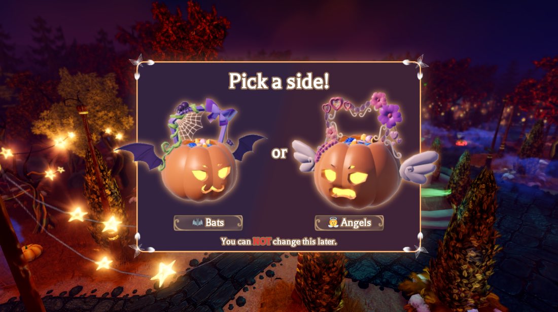 mattcrystal3's tweet photo. The Halloween update is releasing soon… which side will you choose? 🎃🪽🦇 https://t.co/HrxP3txtpi