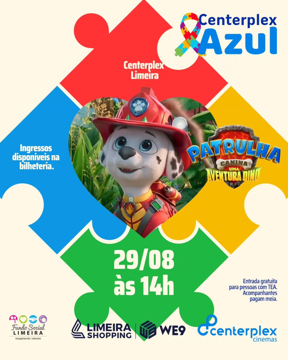 EvaFriesexk's tweet photo. This Saturday, August 29: a unique sensory-friendly screening with lower sound, softer lights, and an adapted environment for people with autism. Tickets only at the box office. Free entry for people with autism; companions pay half price. https://t.co/KD2QcgoTKr