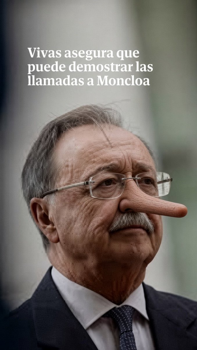 GermanGorraiz's tweet photo. ¿Le ha crecido la nariz a Vivas?
Según Moncloa, Vivas no pidió hablar con Sánchez hasta el 30 de julio pasadas las 11.00h y ya se había producido la entrada de migrantes.Mientras... https://t.co/NyAK1dnuHx