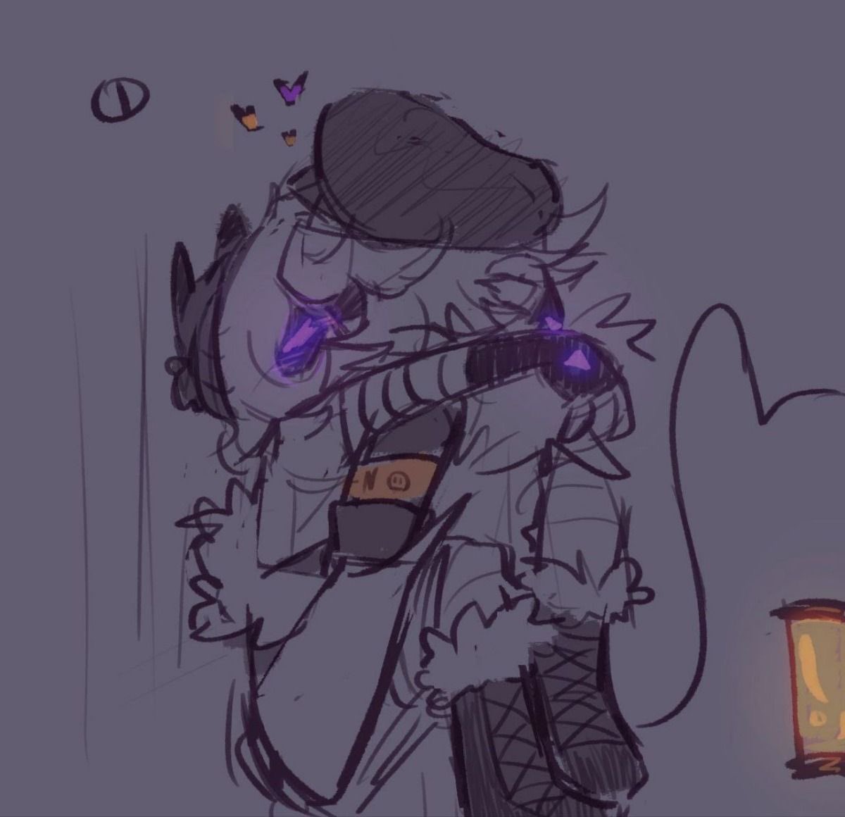 Rheaa2910's tweet photo. #murderdrone #N #Uzi #murderdroneart #commissionopen https://t.co/miQK0XXshx