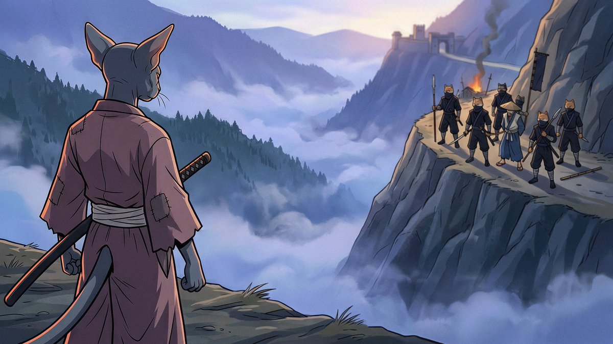 Katanocoin's tweet photo. The squad is at the cliff. The fortress is next. 🏯 @IOHK_Charles

solana:5xRgf67CKfo6A96ZskqVUcRutENpcBTpjrKYGDQu6eqw
CA: 5xRgf67CKfo6A96ZskqVUcRutENpcBTpjrKYGDQu6eqw https://t.co/6ziJnybD4e