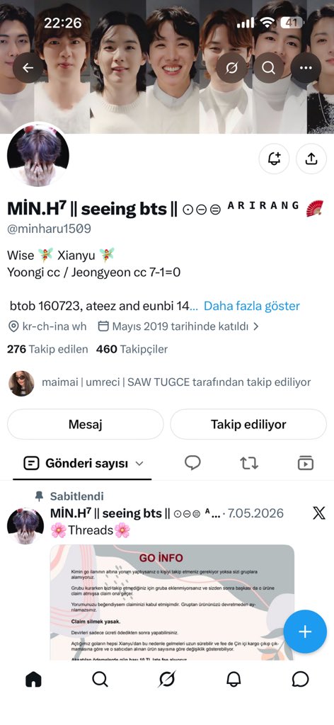 joioheon's tweet photo. @minharu1509 Çekiliş için teşekkürlerr https://t.co/eSmV62wJQO