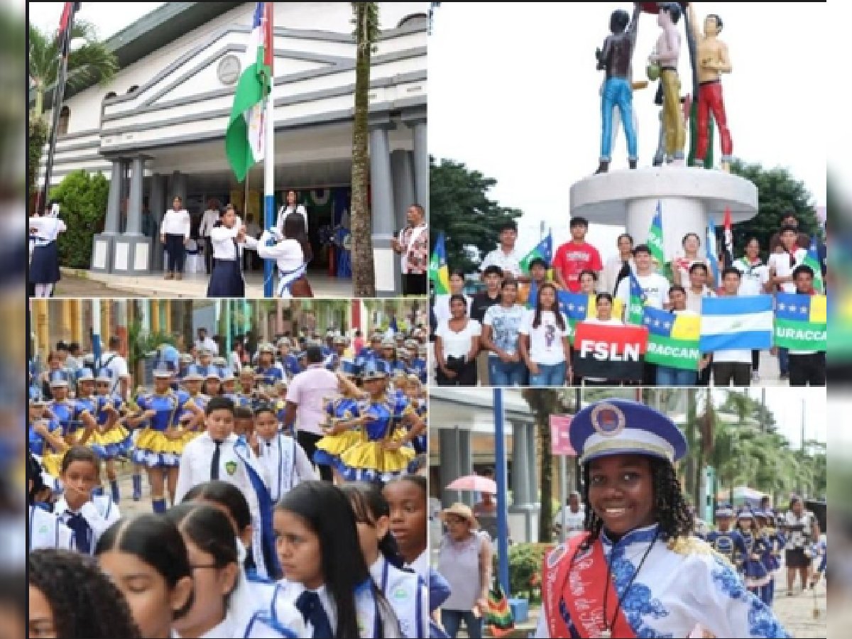 radio580nic's tweet photo. 📍🇳🇮 #Bluefields celebra el 39 aniversario del Estatuto de Autonomía del Caribe nicaragüense con diversas actividades culturales y educativas durante todo octubre, culminando el día 30 con un desfile y una sesión solemne en honor a los derechos de sus pueblos. #Radio580 https://t.co/c1H6xAXXBq