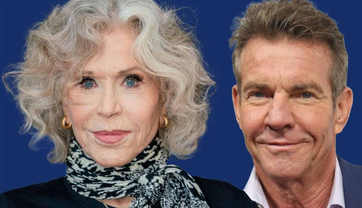 mcafeenew's tweet photo. 🚨DENNIS QUAID JUST PUT JANE FONDA IN HER PLACE, AND IT WAS GLORIOUS!

The patriotic actor was enjoying a show in Los Angeles when “Hanoi Jane” started barking from behind him about what a “fascist” he is.

Follow @UnmaskTheSys 

“No, Jane,” Quaid fired back. “Fascists are those people you felt sorry for when you sold out American soldiers on national TV.”

Half the room erupted in laughter. Fonda fled at intermission and never returned.

Some legends die hard. Others just slink away.

Share this everywhere so they see Hanoi Jane get roasted and run!

Follow @mcafeenew for more drops.