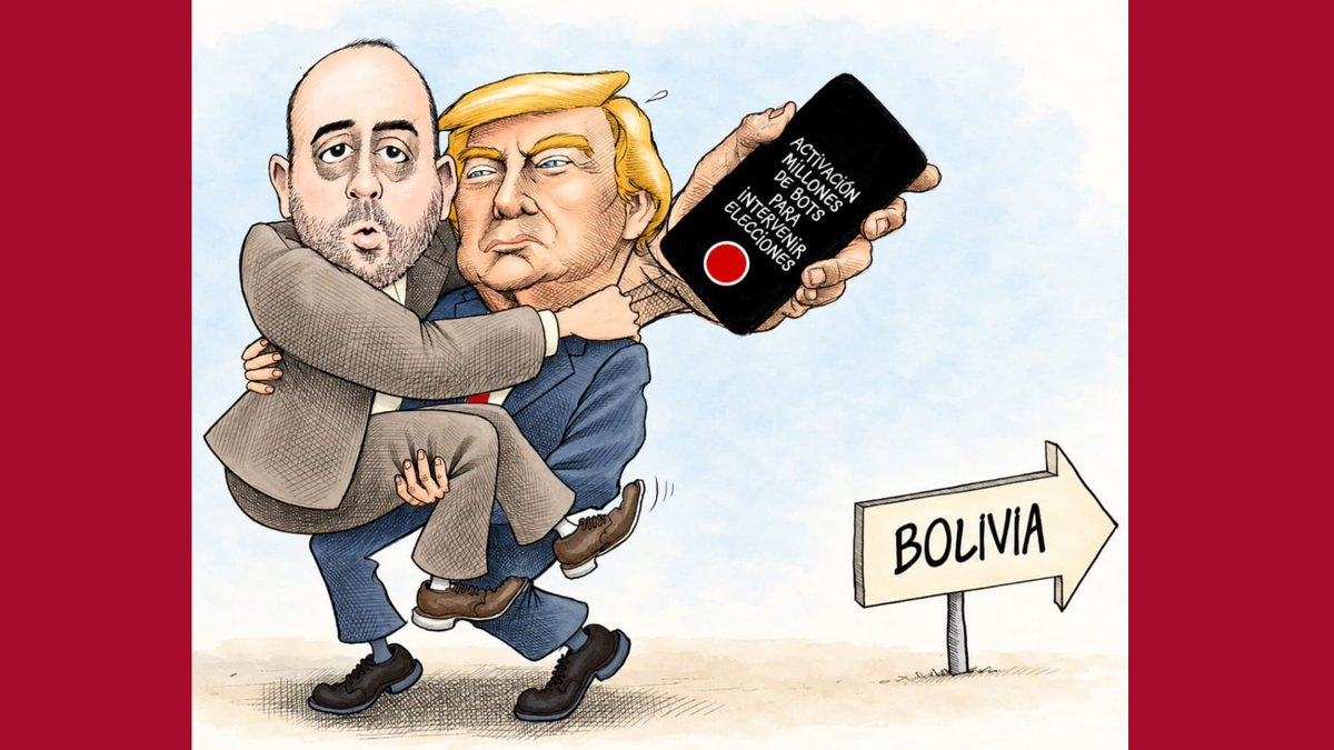 El_Chamuco's tweet photo. 🇨🇴🇧🇴 Gustavo Petro vincula la detención del fiscal Roger Mariaca con el entorno de Donald Trump.

El expresidente colombiano señaló las conexiones de Fernando Cerimedo con Donald Trump Jr. y acusó al Gobierno de Rodrigo Paz de actuar contra la justicia.

Mariaca investigaba al consultor argentino y fue detenido después de que EE.UU. revocara su visa.

https://t.co/LJHsYBjGtZ

#GustavoPetro #Bolivia #FernandoCerimedo
