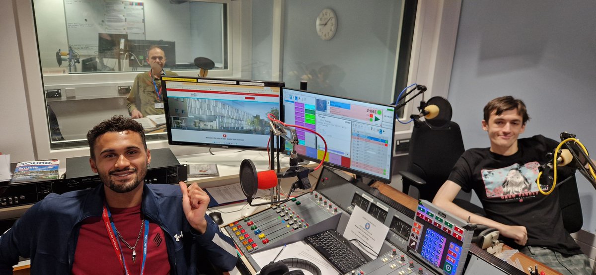bhbsrequest's tweet photo. Theo &amp; Tullis are looking after Requestline until 10pm including Jim's local news at 9.30pm... Contact us for a request... Listen on NHS wi-fi...  Find wifilounge on your browser or scan the QR code on our flyer... Or put https://t.co/MyoBN0PZZ5 into your browser... https://t.co/DvLQ3ZgAda