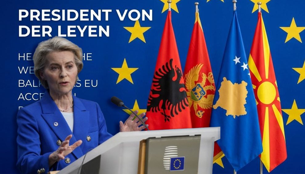 kos_data's tweet photo. 🇪🇺 EU Commission President Von der Leyen’s messages during her visit to the W.Balkans:

🇦🇱 Albania (33/33 chapters opened; 3 closed): 
- Said Albania is one of the front-runners in accession
-  The key task is to finish the remaining accession reforms/chapters and keep the process on track for membership 

🇲🇪 Montenegro (33/33 opened; 16 closed): 
- Endorsed Montengro to join EU in 2028 as the 28th EU member 
- Said country should aim to finish the remaining negotiating chapters by the end of 2026

🇲🇰 N.Macedonia (No chapters opened):
- Said it belongs in the EU “with its [Macedonian] identity and language”
- Make the constitutional changes [add Bulgarians in constitution] required to unlock the next stage of accession negotiations

🇽🇰 Kosovo (accession negotiations not started):
- Called for new institutions to be fully established, including electing a president, and for a major acceleration of reforms
- Mentioned SEPA membership, roaming negotiations, and rebuilding trust with Kosovo Serbs

(She did not visit 🇧🇦&🇷🇸 due to elections in the countries)
