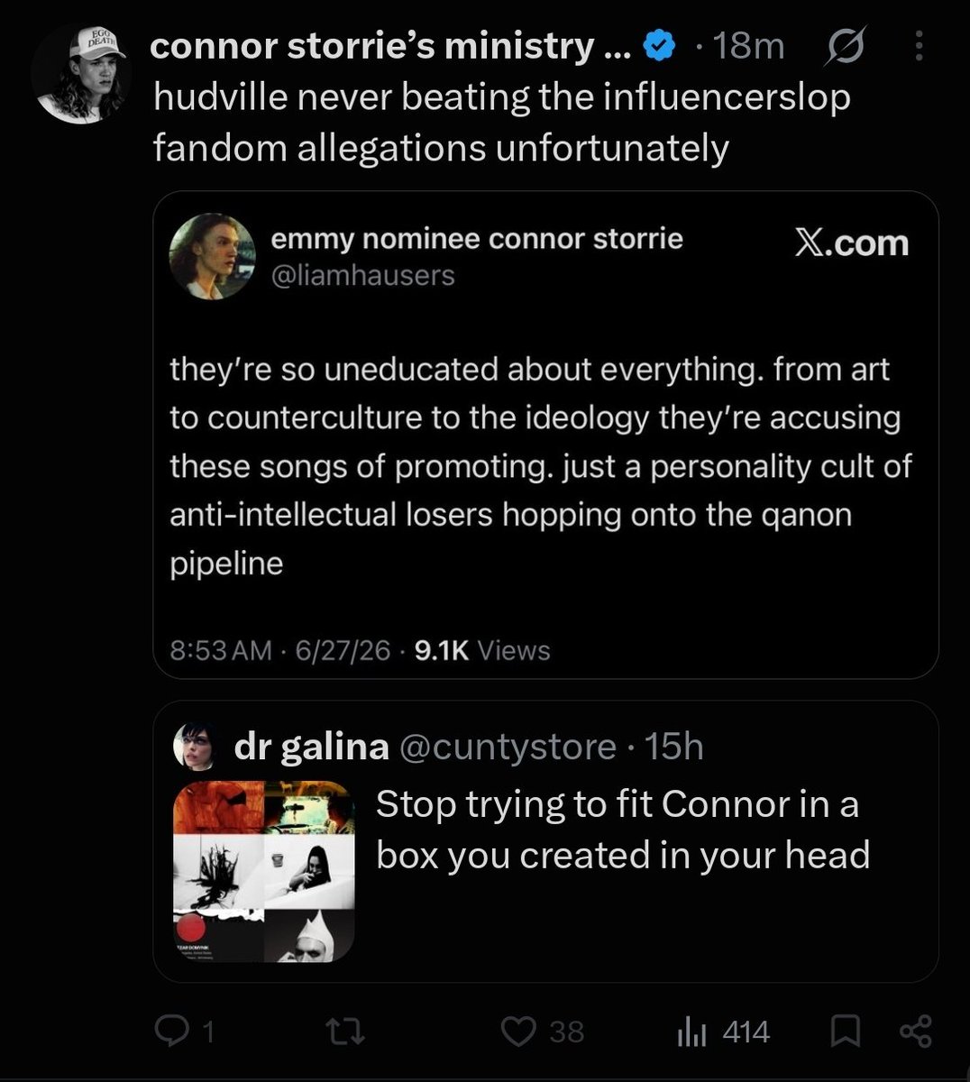 qvryx_'s tweet photo. Look who's calling us uneducated💀 The amount of gaslighting they are doing rn is crazy. Pls tell me, what is a man who says the n-word under his IG posts and gives shoutouts to r@pists gonna sing about? https://t.co/8YdvCeWMzo