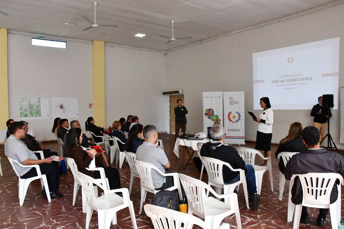 MEF_Paraguay's tweet photo. Con apoyo del #MEF culminó el taller de Zonificación Espacial y Documento Legal del #POUT en el Municipio de Eusebio Ayala. Esta última jornada, organizada por la Municipalidad local, contó con activa participación de varios miembros de la comunidad.

🔗 https://t.co/4Uv61UNt8i https://t.co/YPSO1NyYOA