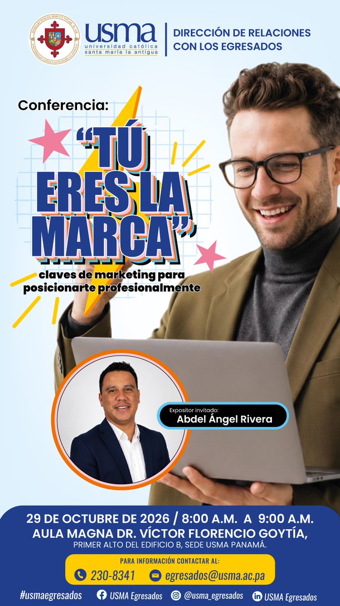 USMA_Egresados's tweet photo. Compartimos información valiosa para ustedes. “Te esperamos”
#usmaegresados https://t.co/KLCyEzZz7U