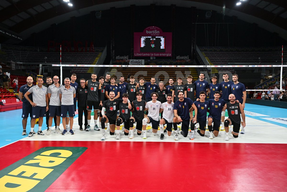 SIRVolleyPG's tweet photo. Ancora una vittoria con Grottazzolina nell’ultimo allenamento congiunto della stagione.
https://t.co/UwMDQXBmKG
#BlockDevils https://t.co/CUWzfZ73bZ