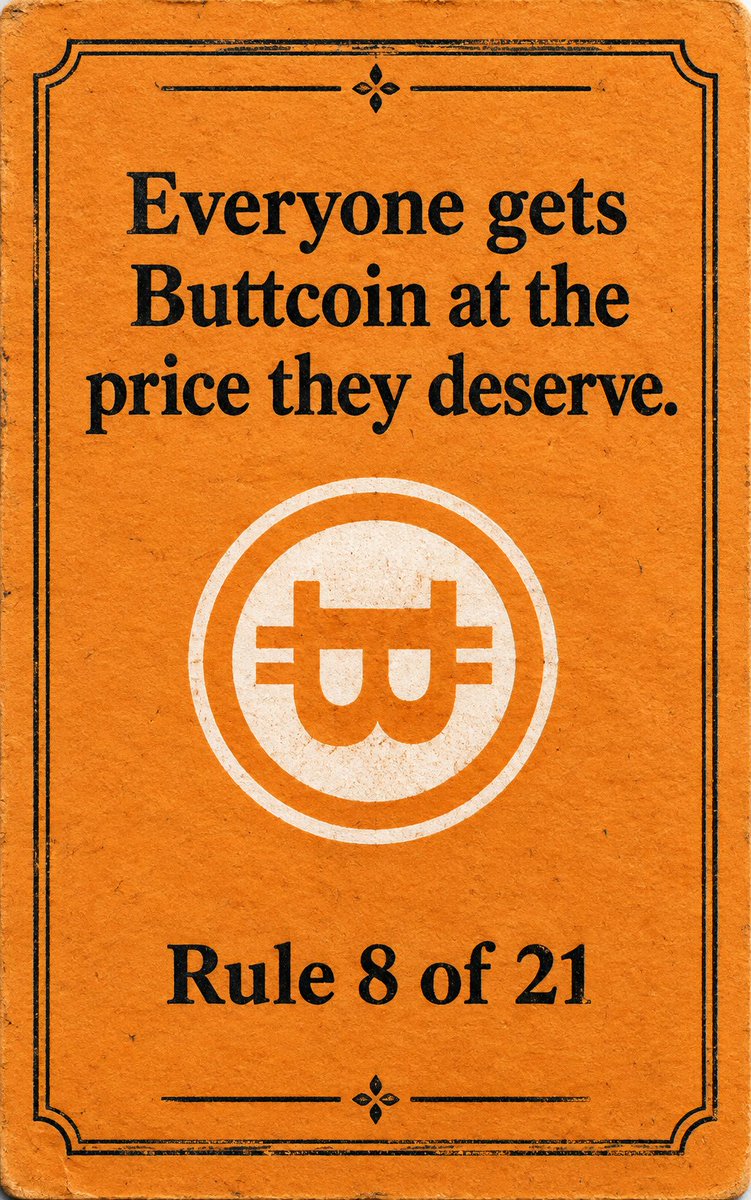 ButtcoinBitcoin's tweet photo. Daily reminder https://t.co/6rsR5CUnbY