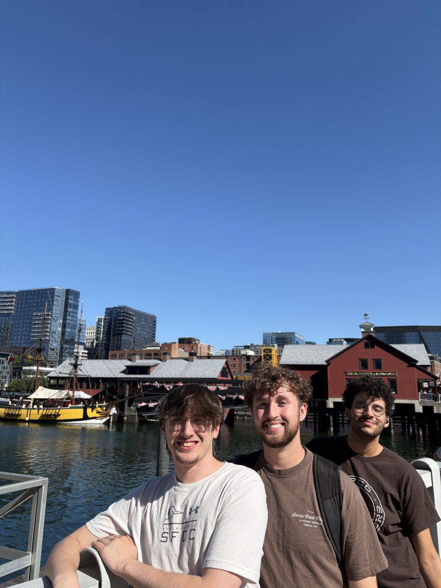 sfccmo's tweet photo. SFCC Student Government President Jacob Merritt, Vice President Shane Wallace and Secretary Benedict Brown attended the American Student Government Association Conference in Boston on Sept. 12.

Way to go, Roadrunners! 💙 https://t.co/aMV4a0ZSUD
