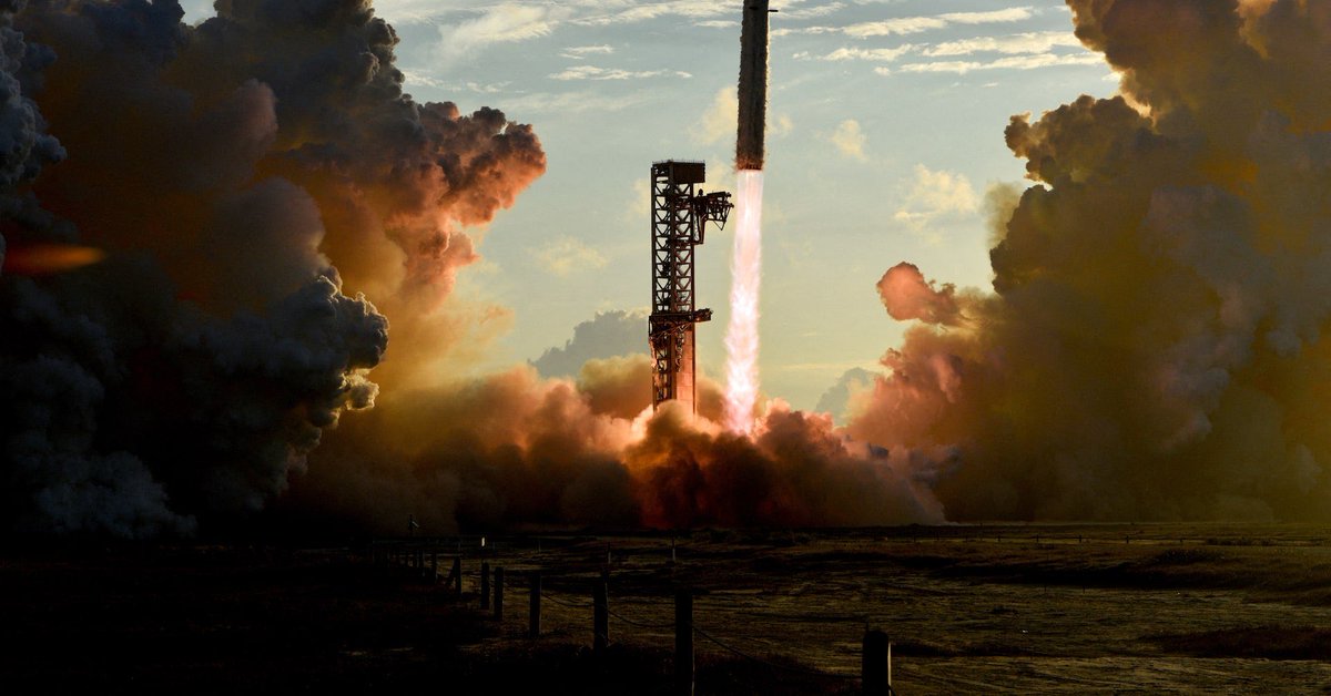 ELRMbz's tweet photo. SpaceX's Starship engine failure could impact NASA's moon mission objectives

Starship, designed in part to carry large payloads to space, is one of two vehicles vying to ‌become the first craft that NASA will use as early as 2028 to land humans on the moon. https://t.co/oQGmdEeNn7