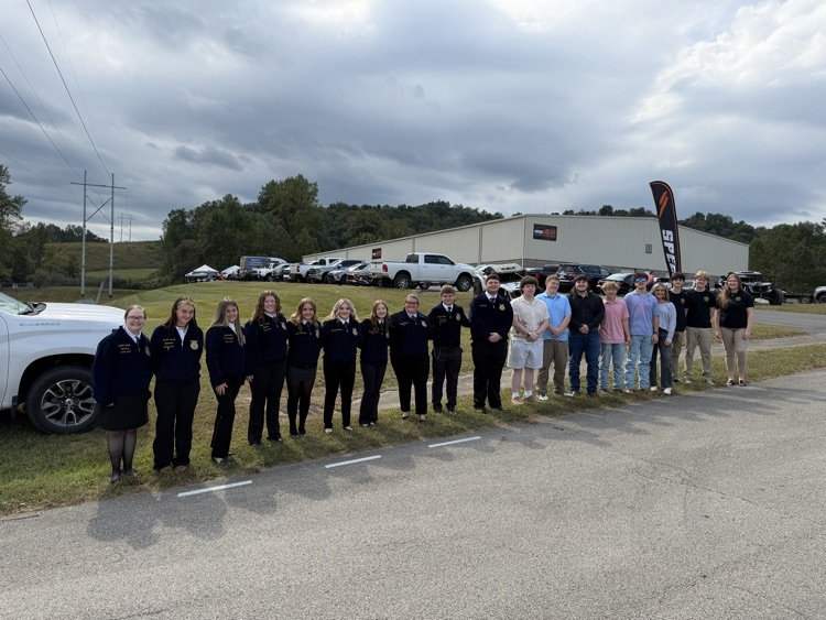 OwsleySchools's tweet photo. We are proud that our FFA, Beta, JAG, and Leadership Team officers represented OCHS today at the Grand Opening for the Speed KY East Coast Hub! https://t.co/ZzFmsSkJn6