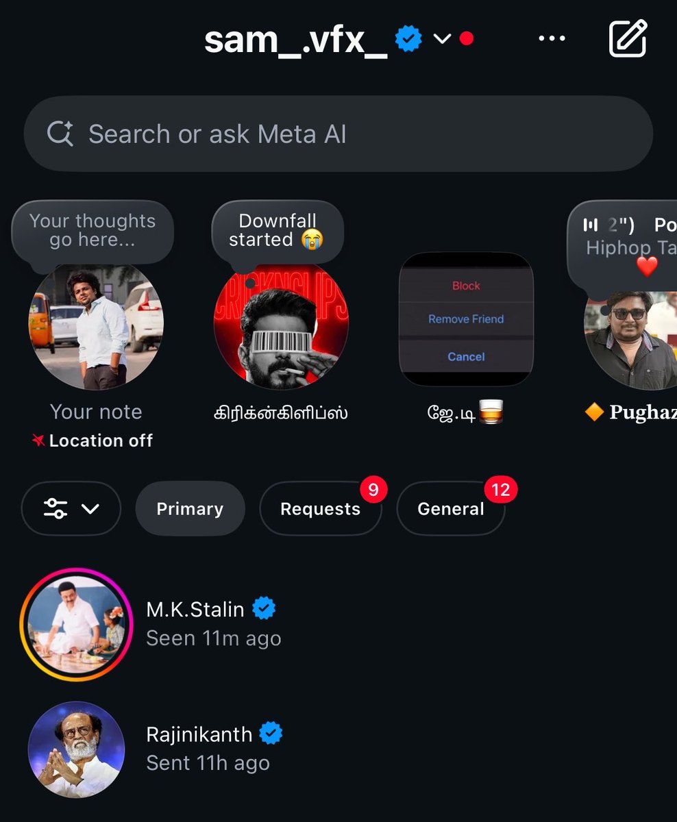 samvfx0308's tweet photo. Indha aalu edhuku en insta ID ya stalk panraannu konjam kettu sollu ya. https://t.co/PS7fX3T3Xa