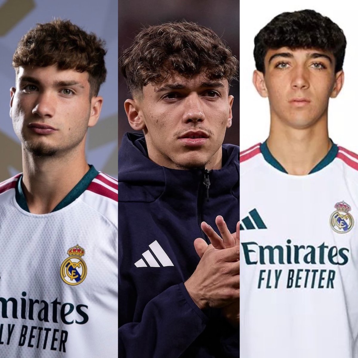 theMadridZone's tweet photo. 🚨 Real Madrid's Castilla midfield today:

Sergio Martinez - Jorge Cestero - Thiago Pitarch.

👀🪄🔥 https://t.co/KhsSGAwlT2