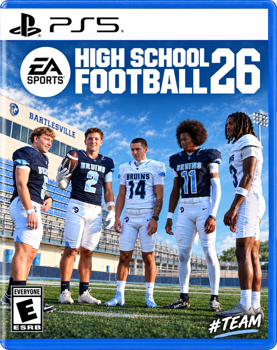 RecruitBruinFB's tweet photo. Itโs GameTime ๐ฎ Bruins!
๐ Yukon Millers
๐ #Homecoming
๐ Custer Stadium
โฐ 7:00
#GameTime #BruWIN #TEAM https://t.co/zOz7d7a4SE