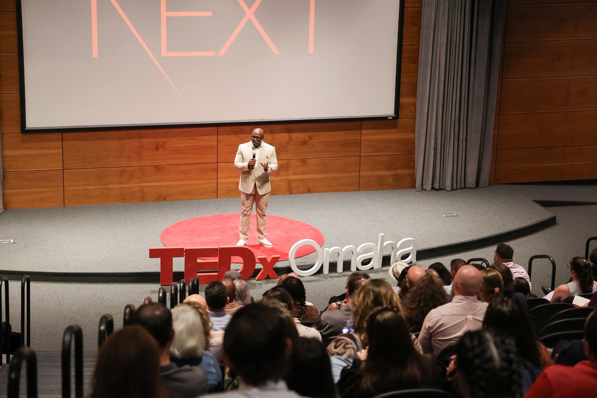 TEDxOmaha's tweet photo. Next Friday, Oct. 9, our 2026 speakers step into the red circle to share their stories, perspectives and ideas worth spreading.

Come support our speakers and experience TEDxOmaha 2026!

🎟️ Get your tickets: https://t.co/wOZGECspLx

#tedxomaha #ideasworthspreading https://t.co/39GeK8qRdr