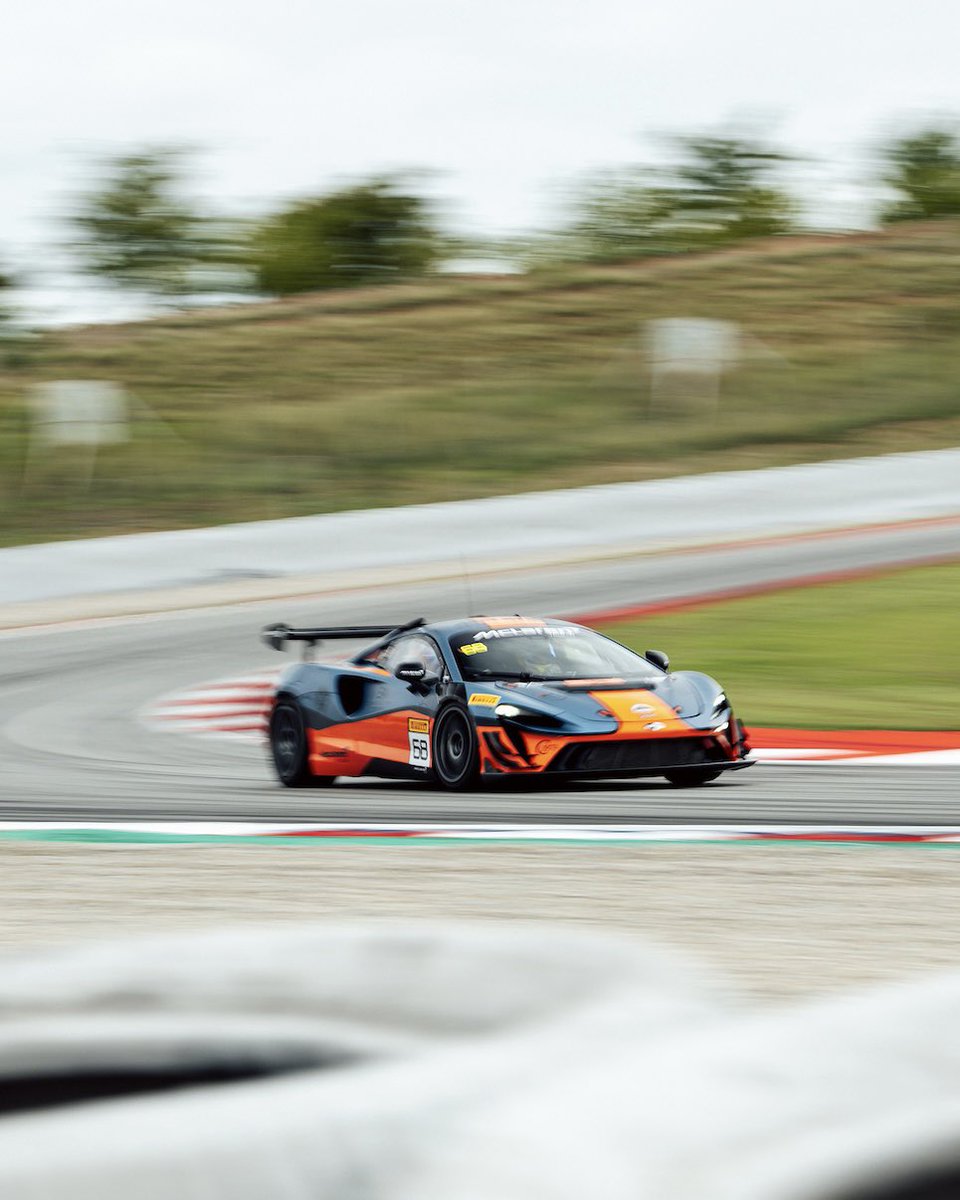 BurgoyneRacing's tweet photo. Day 1 of track running in Barcelona is in the books ✅
🌦️🌤️ Today, we ran in both wet and dry conditions and made some good progress with our Artura’s setup. Looking forward to the first qualifying session and race tomorrow 💪🏼
#TeamBurgoyne #McLarenTrophy #SMCMotorsport https://t.co/s0zdkUiHqW