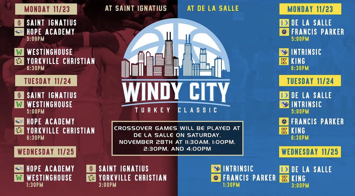 CoachTreal2's tweet photo. Windy City Turkey Classic 🏀 
📅 : November 23rd - 25th (Nov. 28th) 
📍: @SIWolfpackBKB &amp; @meteorshoops https://t.co/X0Y2MAOBnq