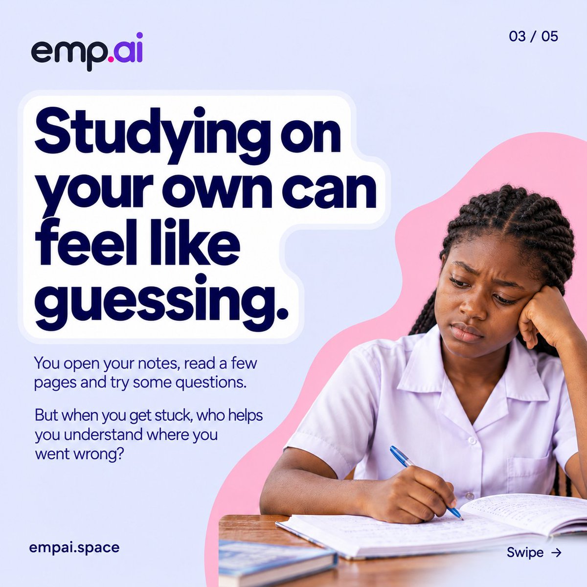 EMPAISPACE's tweet photo. Ghana’s teachers are on strike again. If your lessons are disrupted, empai can help you keep preparing for BECE and WASSCE.

https://t.co/1dxQKrV8bt

#BECE #WASSCE https://t.co/H3wDaU1FDq