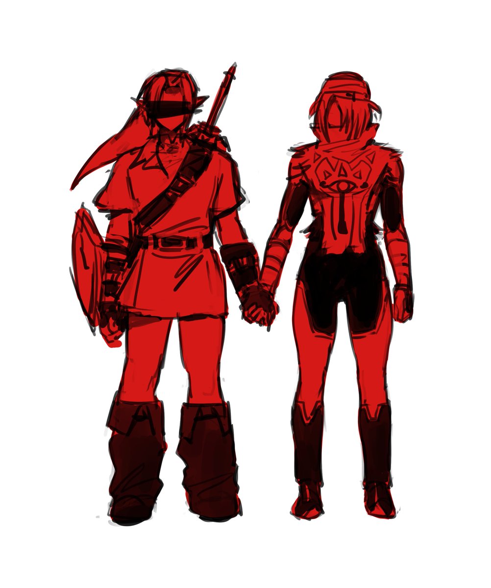 Pumpkin_MM98's tweet photo. RED MOOD
我的眼泪不为��说谎~♪
#loz #oot #zelink #sheik #link https://t.co/ifO8P8UNN0