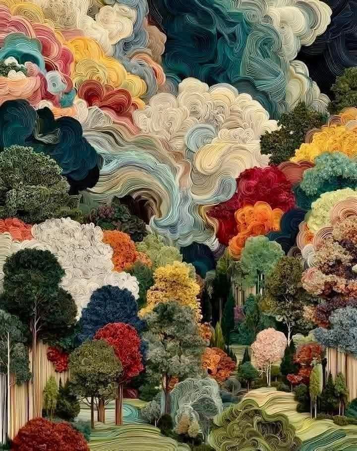 fraveris's tweet photo. Franklin Carmichael (Canada, 1890–1945).

"Autumn on the Hill" (c. 1934)

Oil on canvas https://t.co/rDPA7ye9dG