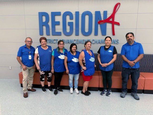 Region4ESC's tweet photo. Happy National Custodian Day! 🧹 Thank you to the custodial and maintenance staff who work behind the scenes each day to keep the McKinney Conference Center clean, well-maintained, and ready to welcome our guests for professional learning. https://t.co/iCwjh75sek