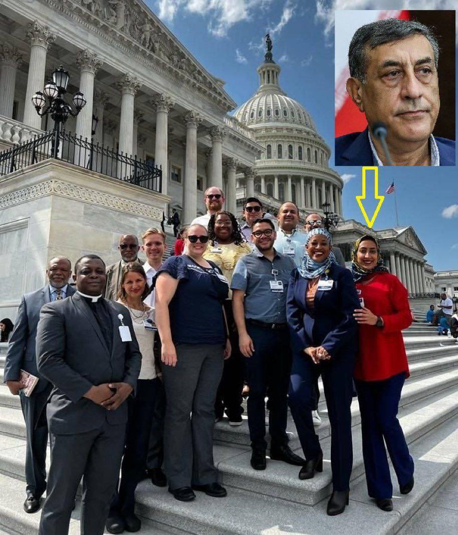 talabeh_sirjani's tweet photo. شاید از فرط تکرار برای‌تان عادی شده باشد. 
اما کمی با تامل و دقت به آن فکر کنید: 
فرزندِ معاونِ اجراییِ رئیس‌جمهورِ کشورِ ایران، در کشور آمریکا زندگی می‌کند! 
این به نظر بنده یکی از عجیب‌ترین خبرهایی‌ست که می‌توان در طول یک عمر شنید! https://t.co/cbk8he6Qd7