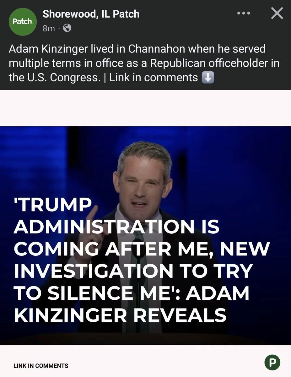 LostByALeg's tweet photo. @AdamKinzinger Imagine being so self absorbed that you think you're that important. You're literally not relevant. https://t.co/M7GSQhOLn6