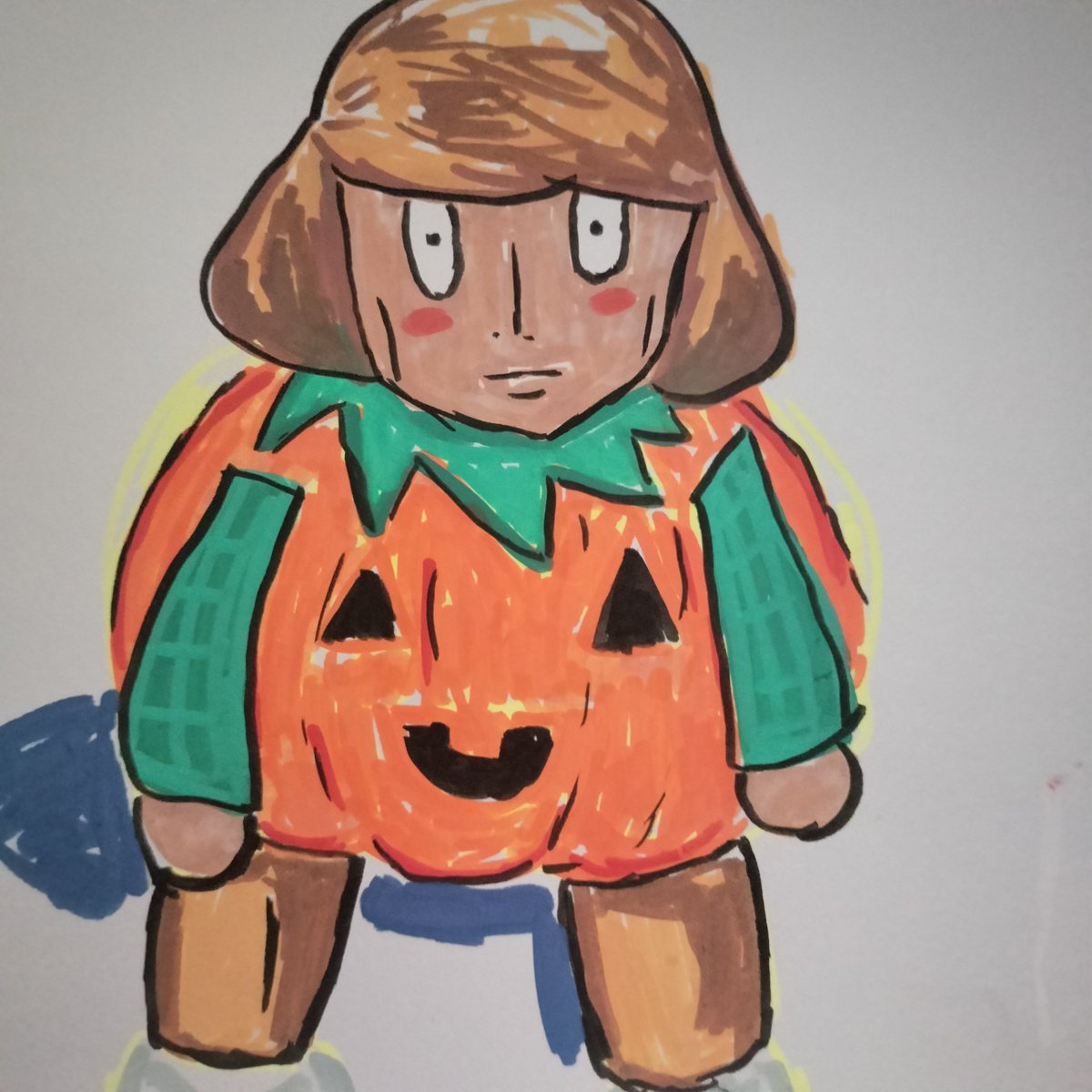 somethingbette_'s tweet photo. Gorgeous pumpkin 🗣️ 🎃

#Luther #october #pumpkin #ranfrenfanart https://t.co/tR6j4PhR7S