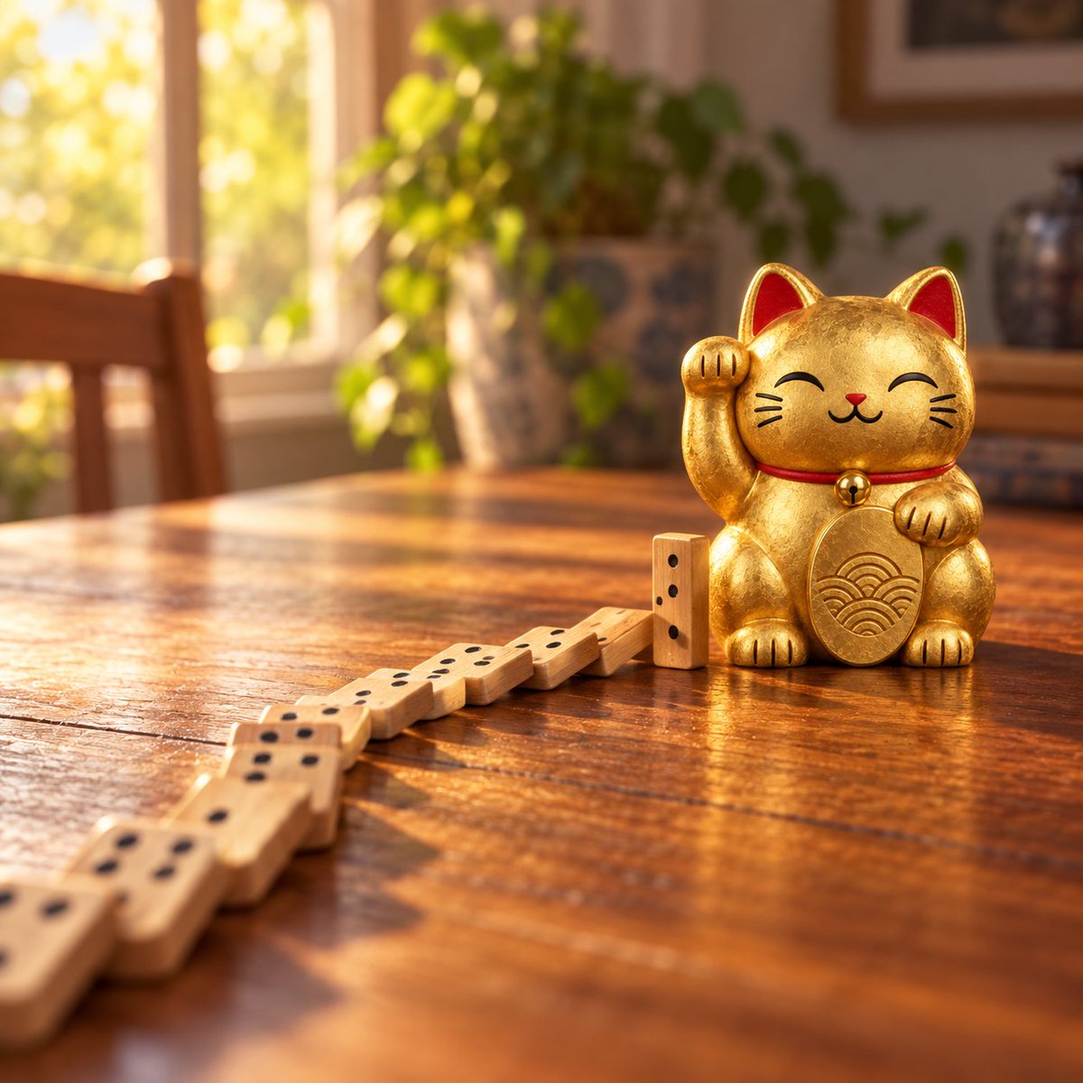 Beckoncat's tweet photo. The chain reaction has reached a cat.
Further progress is unlikely. https://t.co/4i7VLySLCo