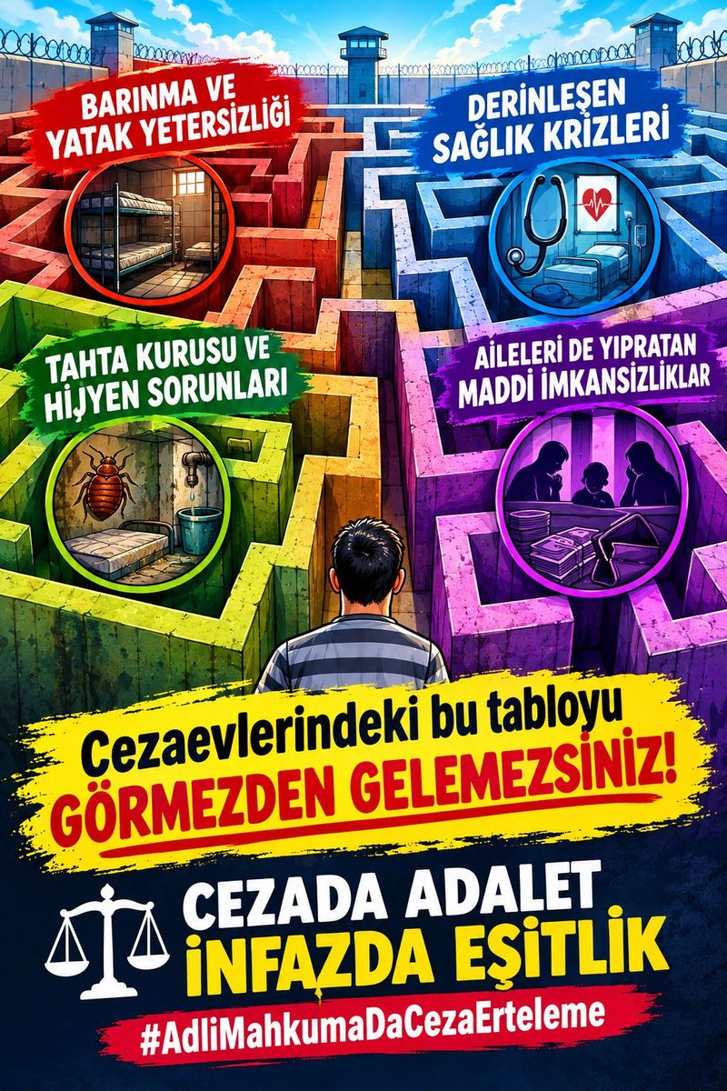 hacjekf's tweet photo. @HulyaTerzioglu1 @tugbaisikercan @Akparti #AdliMahkumaDaCezaErteleme
CEZADA ADALET İNFAZDA EŞİTLİK https://t.co/SILgedV6OB