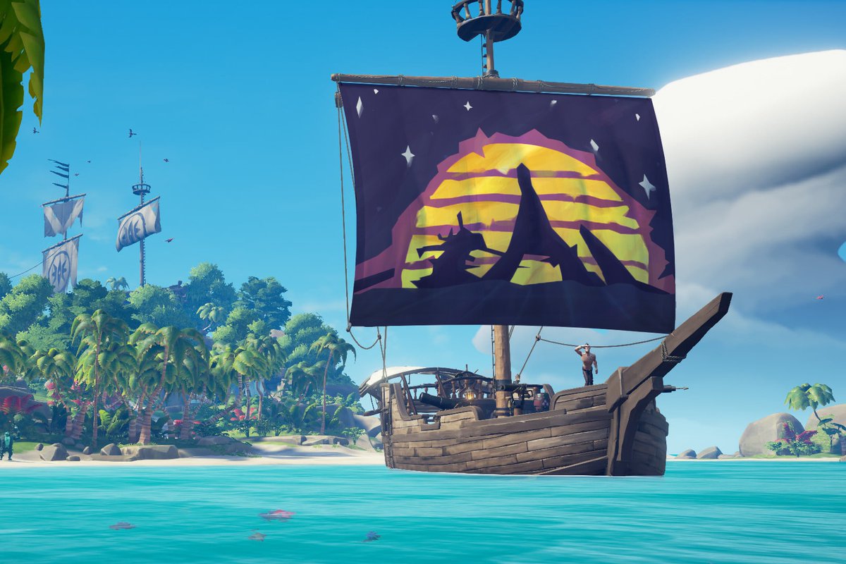 Sobaka_FPS's tweet photo. #SoTSailDesignComp #SeaOfThieves @SeaOfThieves
Version №1
The “Sunset Sun” sails https://t.co/6lsI56CSeb