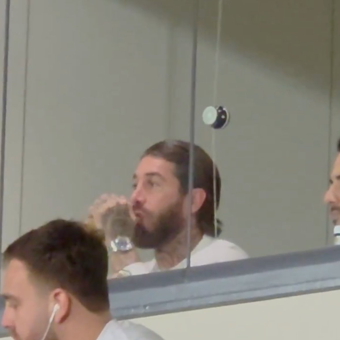 MadridXtra's tweet photo. Sergio Ramos watching Castilla. 🤍 

📸: @alvaro_esteban6 https://t.co/WopxBlrUGt