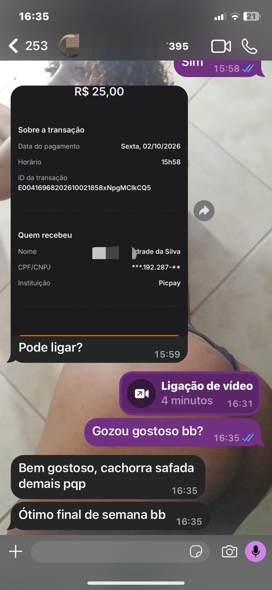 suzano_esther's tweet photo. +1 Cliente satisfeito , gozou gostoso com chamada de video 😋🔥

Vem comprar seu pacote de vídeos ou chamada tbm 👇👇 
👉🏾 https://t.co/ABptaE8iH6… https://t.co/OR1HexT2sE