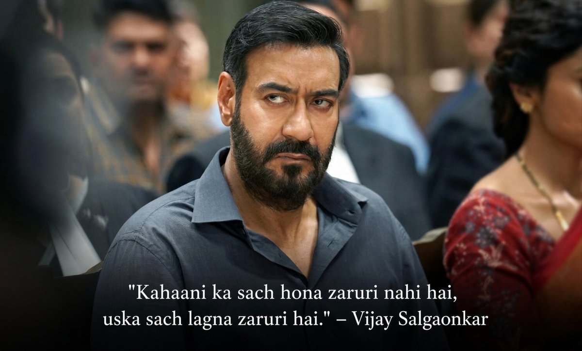 desiidiariesss's tweet photo. Just ended up watching Drishyam 3 the conclusion and it was banger!

The intensity the twist everything was soo good and amazing that it kept me so hooked to the story 

One of the best crime/ Mystery movie!

#drishyam #ajaydevgon https://t.co/n1So0CLA1D