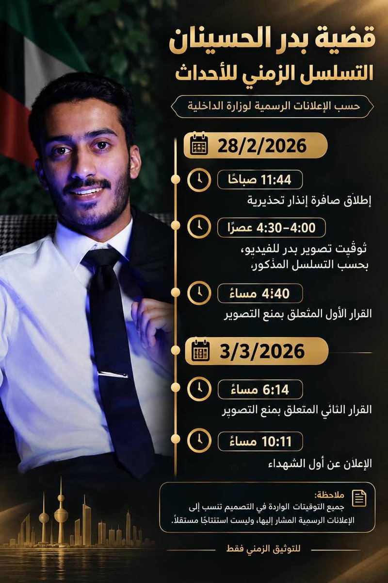 Smile53g's tweet photo. المقطع  الي صوره بدر اقتطع من سياقه وتم الترويج له كأنه استهزاء، بينما الواقع والحقيقة عكس ذلك تماماً فبدر لم يتلفظ بكلمة واحدة تسئ لأي إنسان أو تدينه والتصوير بالتواريخ ⬇️ قبل الخسائر والشهداء وقبل أي ظروف حساسة #بدر_الحسينان يستحق فرصة وعفو من أهل القرار في #الكويت #عفو_خاص https://t.co/grmKfJfkW9