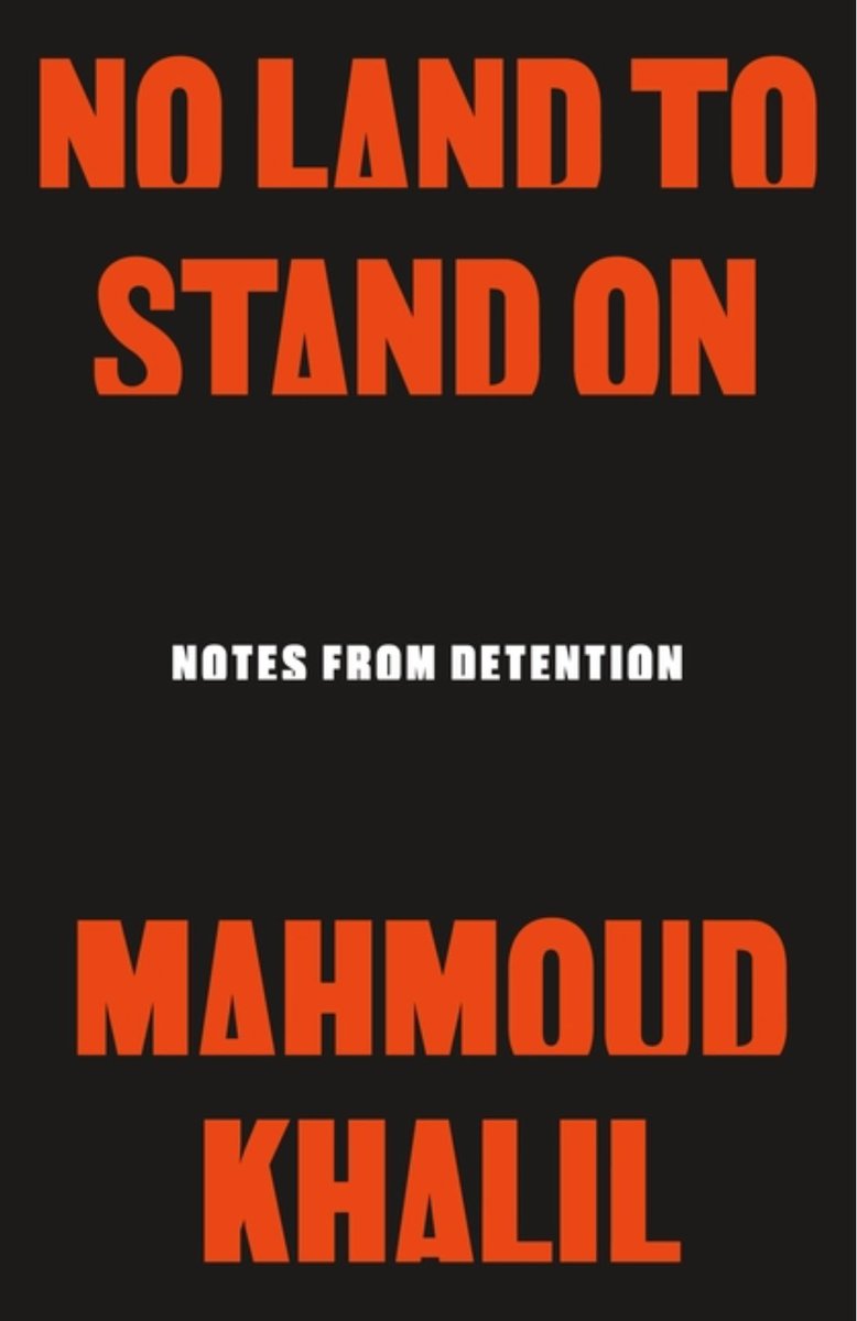 mandibookclub's tweet photo. OCTOBER BOTM 🚨

No Land to Stand On 
by Mahmoud Khalil

our reading challenge &amp; groupchat linked below!

#mbcbotm #mbcoct2026 #mandibookclub https://t.co/tpUTdSFIlb