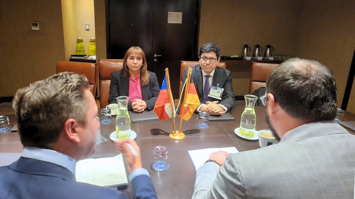 CochilcoChile's tweet photo. Hoy participamos de la primera instancia del German-Chilean Mining Forum 2026: Minería y recursos minerales, la principal actividad bilateral entre Chile y Alemania, en el ámbito de la cooperación minera y de los recursos minerales. https://t.co/5WK3oCbc0b