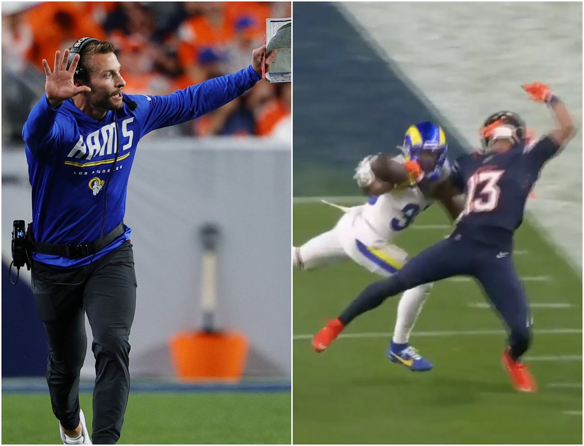 MySportsUpdate's tweet photo. #Rams HC Sean McVay said on Wednesday that the NFL admitted it got a late DPI call wrong against the Broncos.

Today, the league sent a memo to teams reminding them that all conversations regarding officiating must remain confidential. https://t.co/uY7EJgRI3E