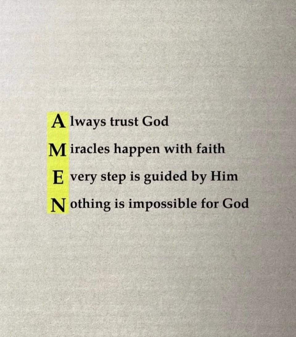 ChristIsComing5's tweet photo. A.M.E.N. https://t.co/z1yrZMyDUc