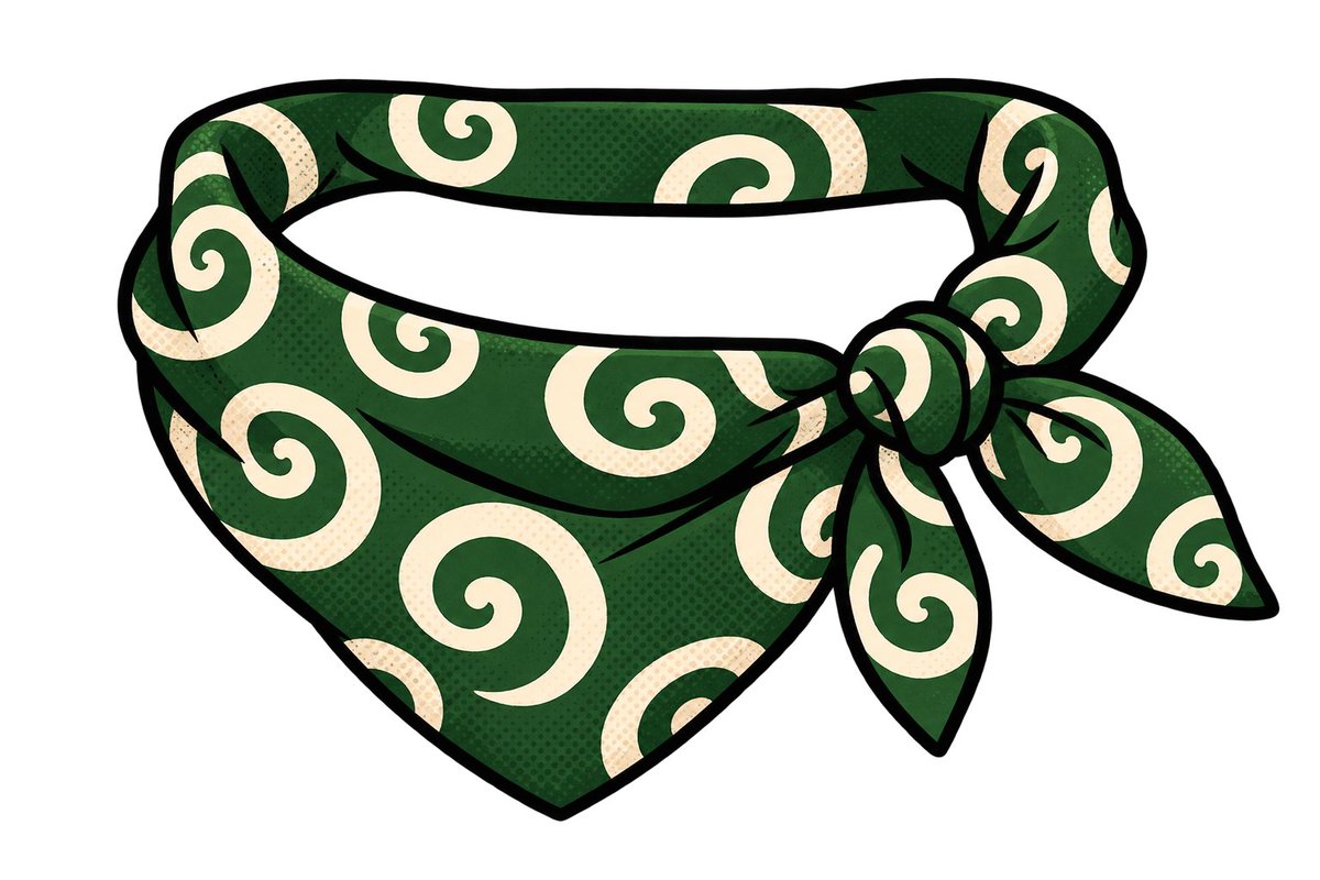 ItsMamesuke's tweet photo. THE SCARF STAYS ON. 💚

Put Mamesuke’s scarf on anything.
Your PFP. A frog. A toaster.

Save the scarf attached. Reply with your remix.

Funniest original wins 20 SOL.
Closes Mon 5 Oct, 20:00.
Free entry. No purchase needed.

Make us regret this. https://t.co/KdyM2BjILw