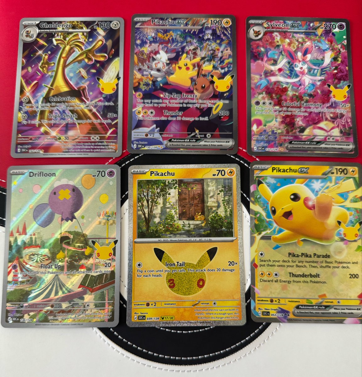 MB_Works's tweet photo. Holy booster bundle and tin day from @BestBuy! I especially love the art on the Pikachu rare 17/30 💛💛 https://t.co/oZkusKEqD0
