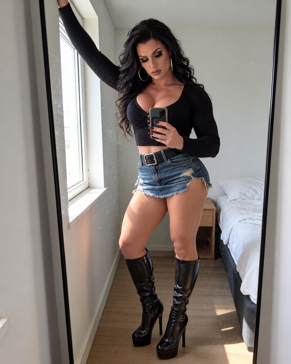 TheRealGiaVee's tweet photo. I think I went a little overboard with my makeup today. What do you think? 

#transwoman #transarebetter https://t.co/NcxJHlxcMp